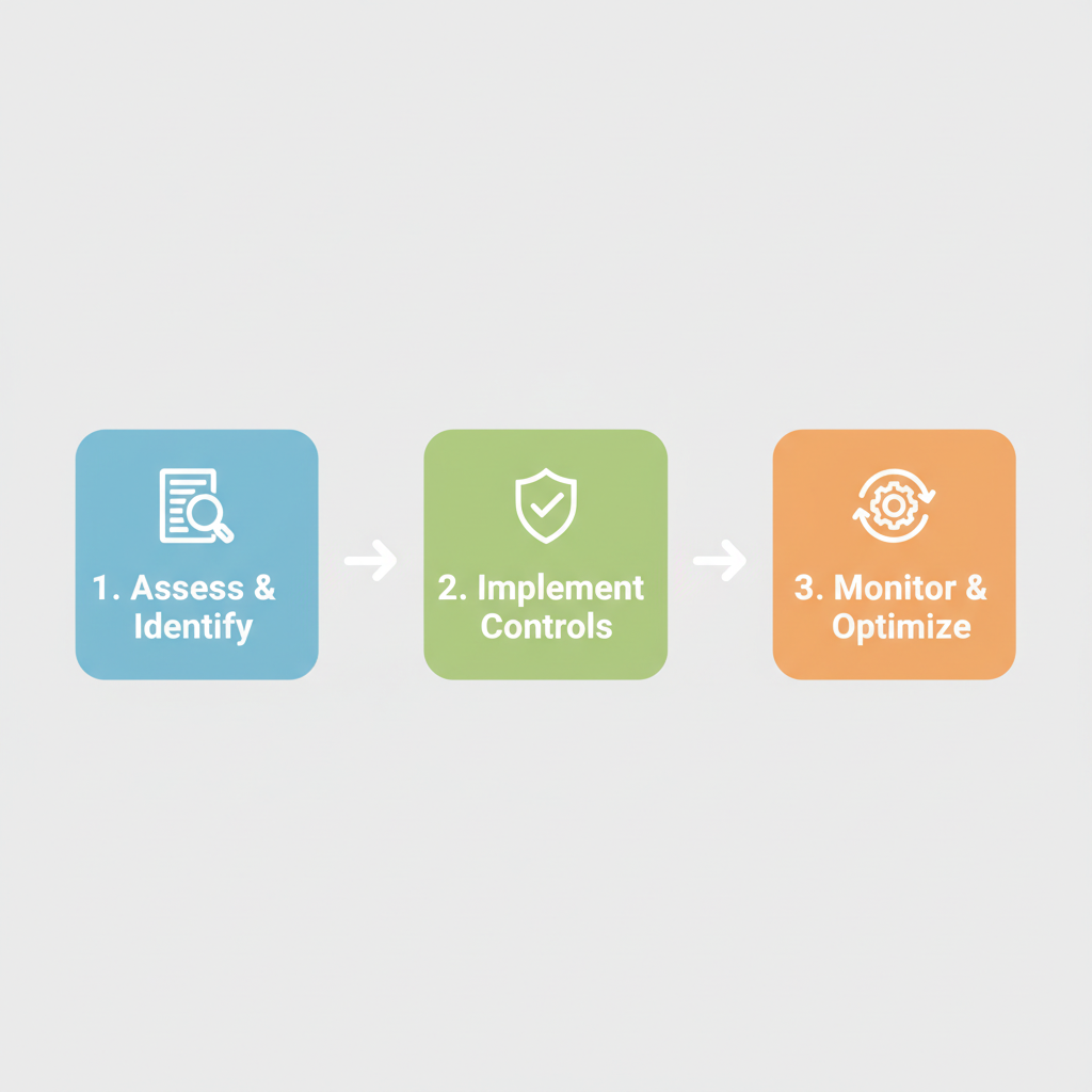 professional compliance report with graphs and flagged risks, executive summary layout